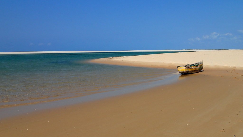 la plage en Bazaruto