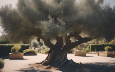 olivier centenaire jardin