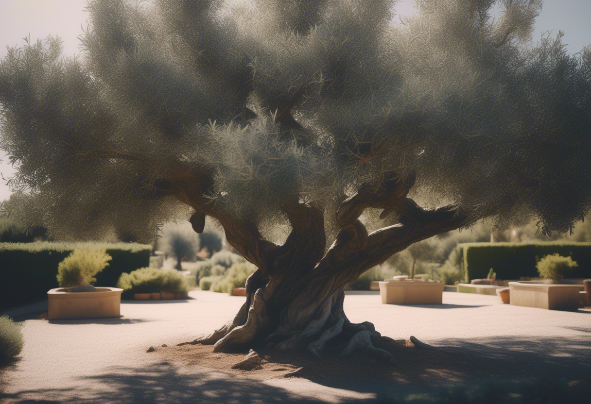 olivier centenaire jardin