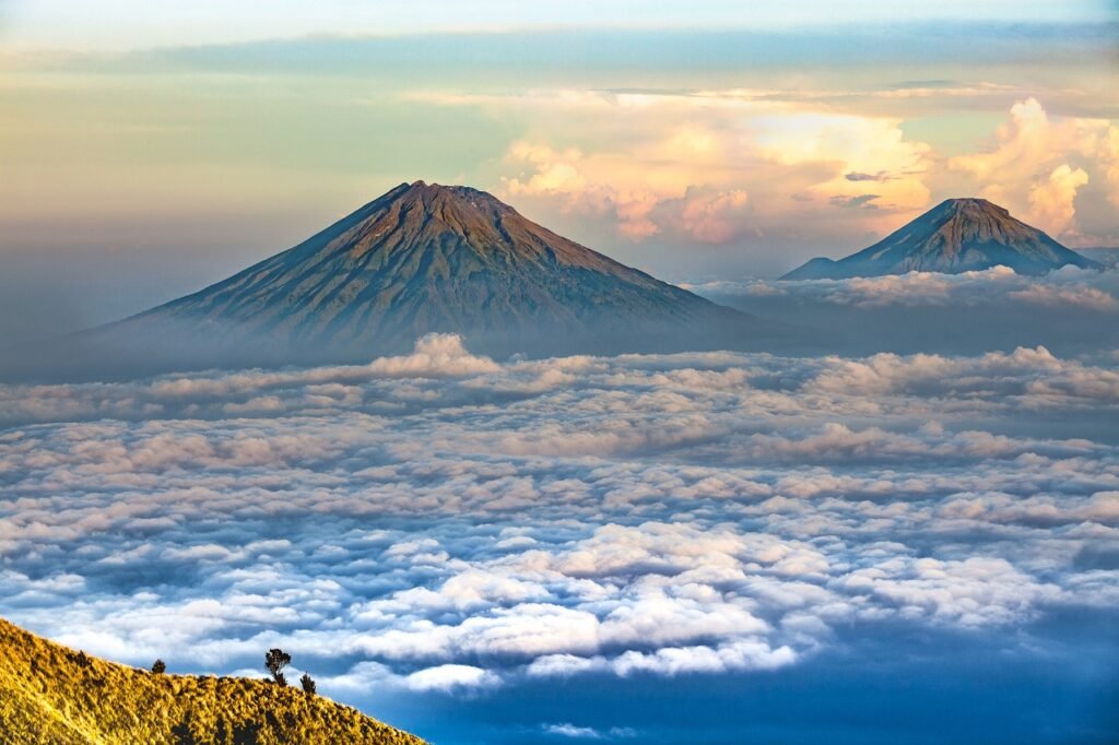 mont Sindro sur Java