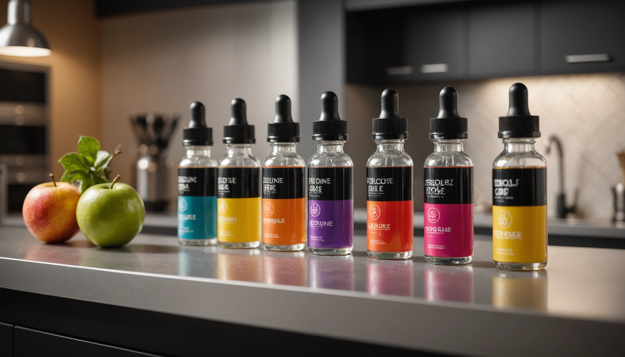 Découvrez la gamme fruitée de TornadoLiq : e-liquides français aux sels de nicotine