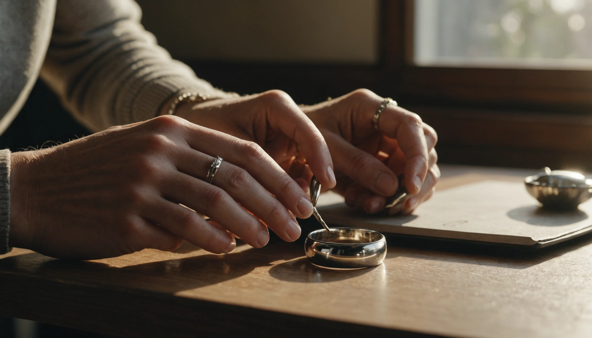 Raviver l'éclat de votre bague en platine sans risque