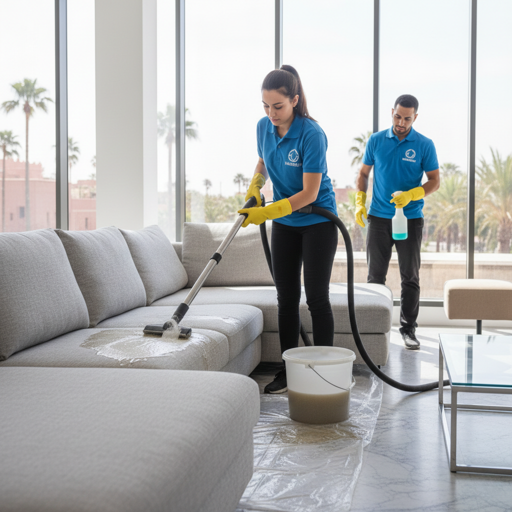 Nettoyage canapé Marrakech