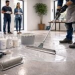 Sol en époxy et décoration d’intérieur