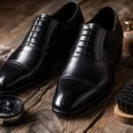 raviver la brillance de chaussures Richelieu