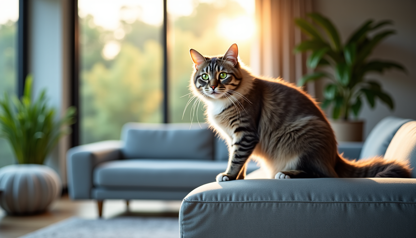Comment gérer un chat qui griffe les meubles efficacement