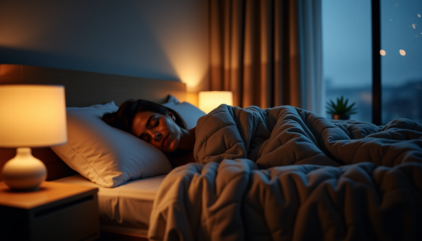 Pourquoi choisir une couverture lestée 7 kg pour améliorer vos nuits