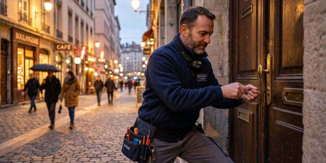 Serrurier vitrier à Lyon : dépannage immédiat en cas d’urgence
